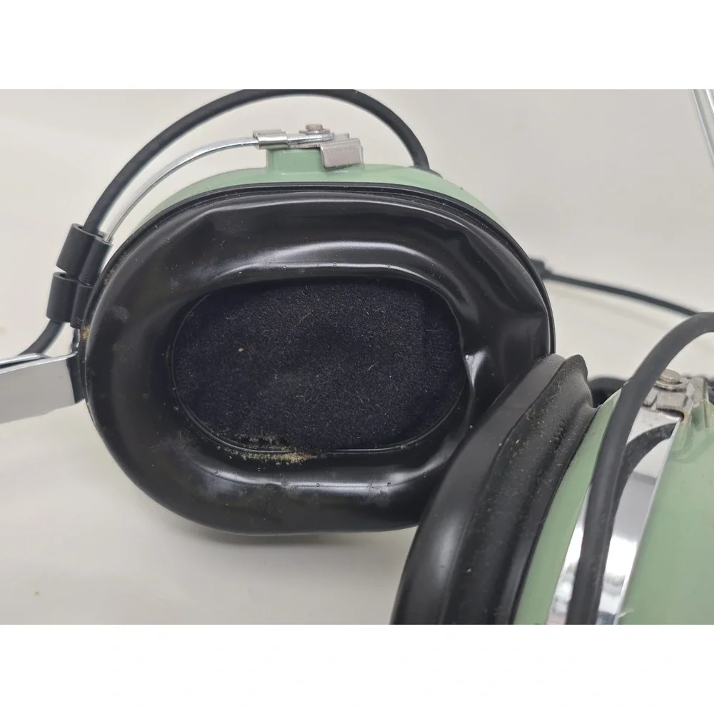 David Clark Aviation Headset Model H10-76 P/N 12510G-21 Untested U114